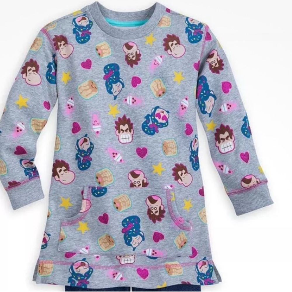 Disney Parks Wreck it Ralph Sweater Size 5/6